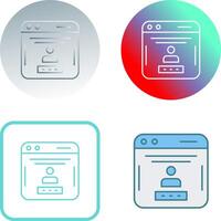 Password Icon Design vector