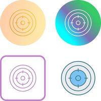 Target Icon Design vector