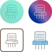 Paper Shredder Icon Design vector