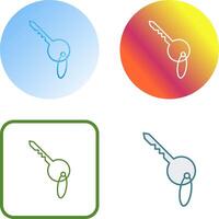 Key Icon Design vector