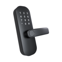 Smart Home Door Lock 3D illustration Icon Smart Home with Transparent Background png