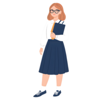 woman with a clipboard png