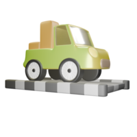 Car travel carrying goods png