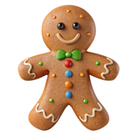 Gingerbread Man Character 3d Graphic png