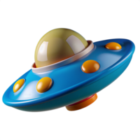 ufo kinderen speelgoed 3d voorwerp png