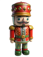 Christmas Nutcracker Toy 3d Render png