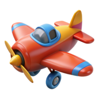 flygplan barn leksaker 3d png