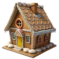 Gingerbread House 3d Food png