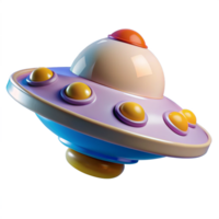 UFO barn leksaker 3d design png