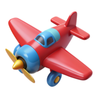 Airplane Kids Toys 3d Model png