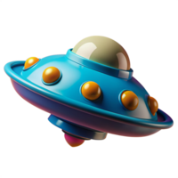UFO barn leksaker 3d png