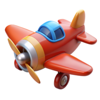 Airplane Kids Toys 3d Concpet png