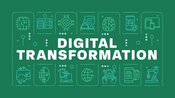 Page 4 | Digital Transformation Background Vector Art, Icons, and