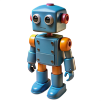 robot niños juguetes 3d figura png