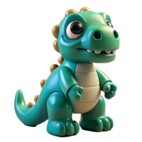 dinossauro crianças brinquedo 3d render png