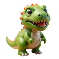 dinosaure des gamins jouet 3d illustration png