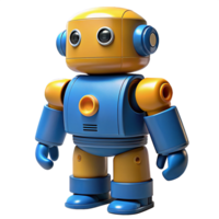 robot bambini giocattoli 3d illustrazione png