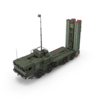 Realistic 3D Isometric S300, S400 missile system. Long range surface to air and anti-ballistic missile system. Military vehicle, Mobile surface to air missile system, The SPYDER Missile Rudder System png