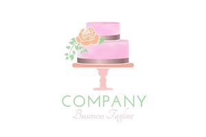 Cake Logo Design vector