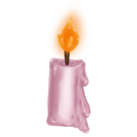 Candle light burning png