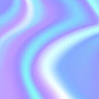 Pastel Holographic Iridescent Background Texture Design in Blue and Pink Color vector