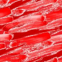 Red Brush Strokes Seamless Pattern Background or Texture vector