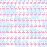 Abstract Flamingo Seamless Pattern Background vector