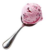 Home made fruit ice cream png