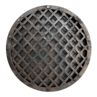 Isolated Manhole Cover png