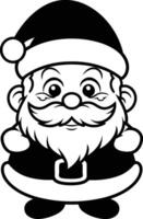 Papa Noel claus Navidad personaje icono ilustración diseño ilustración diseño vector
