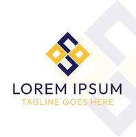 Luxury and Sleek business logo design in pattern style with typography, editable design. Modern logo concept eps vector