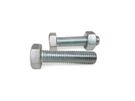 Nuts and bolts closeup, transparent background png