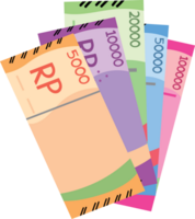 illustration de indonésien Rupiah png