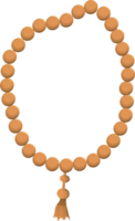 semplice tasbih musulmano giocatore perline png