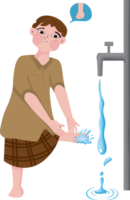 ablution wudhu steg för barn png