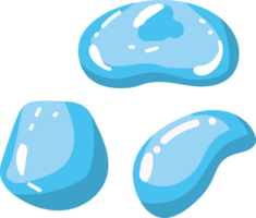 gota de água azul png