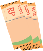 indonesiska rupiah kontanter png