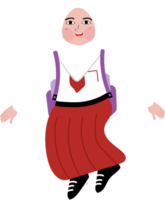 zurück zur Schule Mädchen png