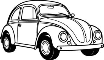 Retro car icon. Cartoon illustration of retro car icon for web vector