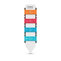infographics, graphs. presentation. Business concept, chart, steps, process. Infographic data visualization. Startup template. vector