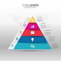 infografía, gráficos presentación. negocio concepto, cuadro, pasos, proceso. infografía datos visualización. puesta en marcha modelo. vector