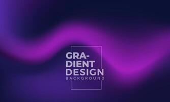 Abstract modern purple gradient fluid wavy background modern gradient blurred with mesh design vector