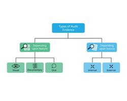 type of audit evidence by nature and by source vector