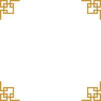 transparent luxury elegant gold border frame background png