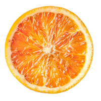 färsk orange halv på transparent bakgrund png