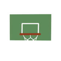 basquetebol anel ilustração png