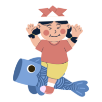 Japan children Day element png