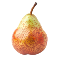 Fresh ripe pear fruit. Citrus fruit pear isolated. Pear top view. Organic food pear flat lay. Vegan and vegetarian png