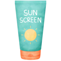 summer sun screen png