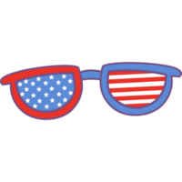 American party glasses png